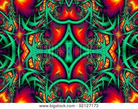 Fabulous Colorful Abstract Background. Artwork For Creative Design, Art And Entertainmt