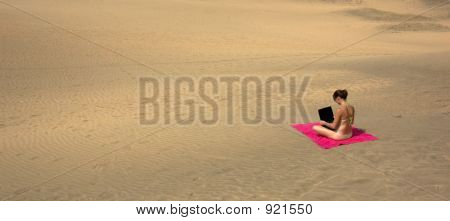 Ørkenen Laptop