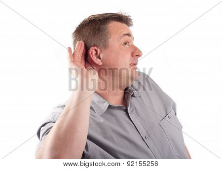 Man Trying To Hear You