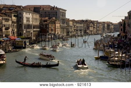 Grand Canal w godzinach wieczornych