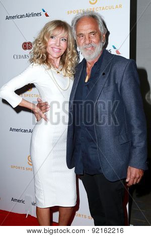 LOS ANGELES - MAY 31:  Tommy Chong, wife at the 2015 Sports Spectacular Gala at the Century Plaza Hotel on May 31, 2015 in Century City, CA 