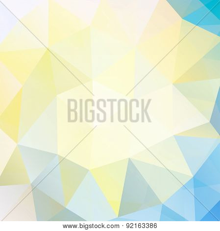 abstract background consisting of triangles
