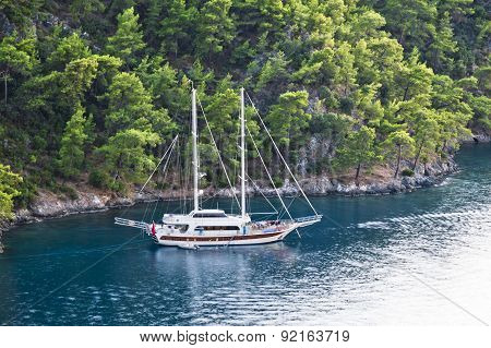 Sailboat On Water