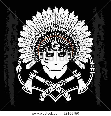 North American Indian Warrior
