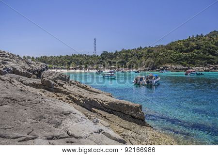 Stone On The Island Of Koh Racha