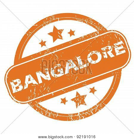 Bangalore round stamp