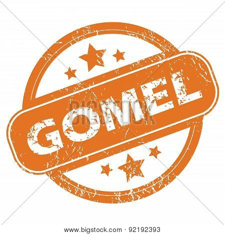 Gomel rubber stamp