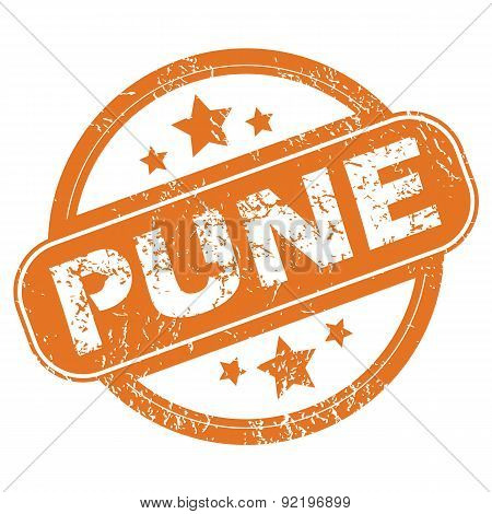 Pune round stamp