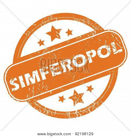 Simferopol round stamp
