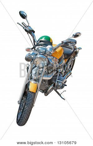 İzole motosiklet