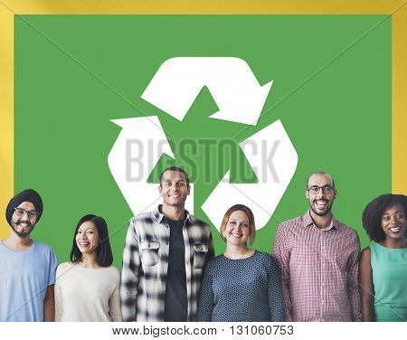 Recycle Green Environment Conservation Eco Concept