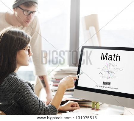 Equation Formula Geometry Calculation Concept