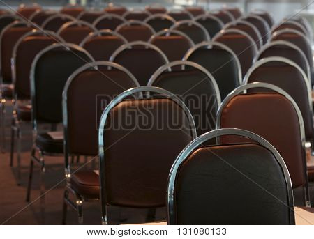 Empty meeting or conference room prepare for staff at office.