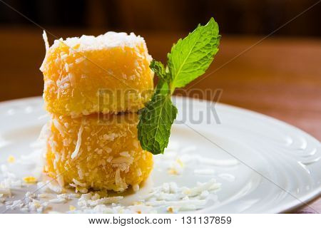 Traditional Portuguese Quindim