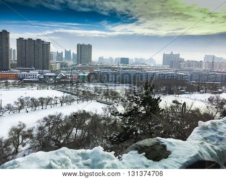 Winter in Changchun is one the coldest in China