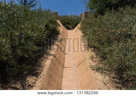 Water Drainage Ditch