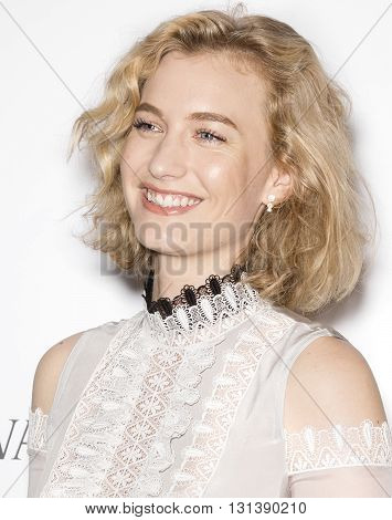 New York City USA - May 24 2016: Zanita Whittington attends Swarovski #bebrilliant event at The Weather Room - Rockefeller Center