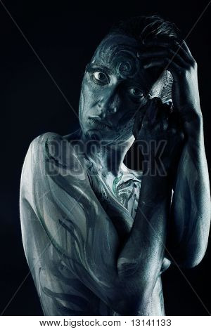 Bodypainting projekt: móda, umění, krása