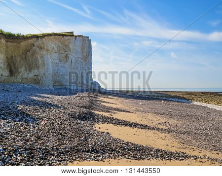 Seven Sisters chalk cliffs Seven Sisters National Park. Eastbourne, East Sussex, England