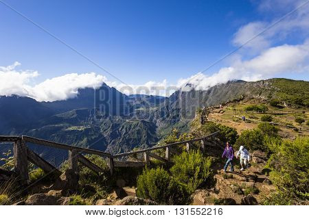 Mafate Circus, From Piton Maido, La Reunion Island