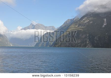 Milford Sound, Fiordland, Nový Zéland