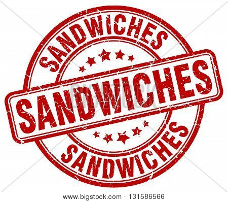 sandwiches red grunge round vintage rubber stamp.sandwiches stamp.sandwiches round stamp.sandwiches grunge stamp.sandwiches.sandwiches vintage stamp.