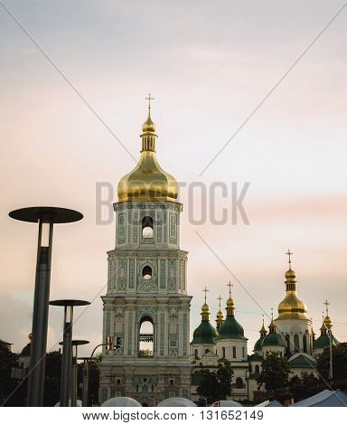 Cathedral of the XI century in the Baroque style