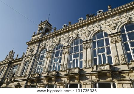 The Opera of the town of Ruse in Bulgaria a historical baroque building