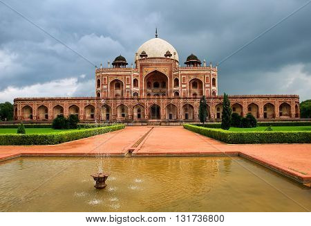 Humayun's Tomb In New Delhi, India