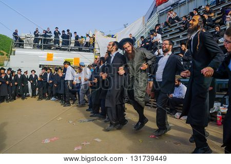 Lag Baomer On Mount Meron 2016