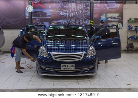 Cleaning The Car