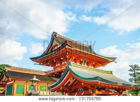 Fushimiinari Taisha ShrineTemple in Kyoto, Japan