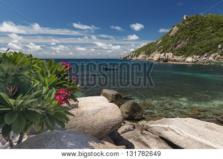 Mango bay to Koh Tao in Thailand.