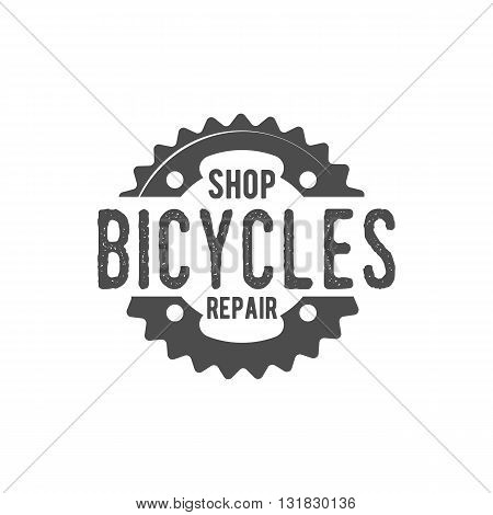 Vintage and modern bicycle  logo, badge, label and design elements