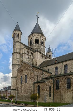 The Abbey of Nivelles is a former Imperial Abbey of the Holy Roman Empire founded about 650. It is located in the town of Nivelles in Province of Walloon Brabant Belgium