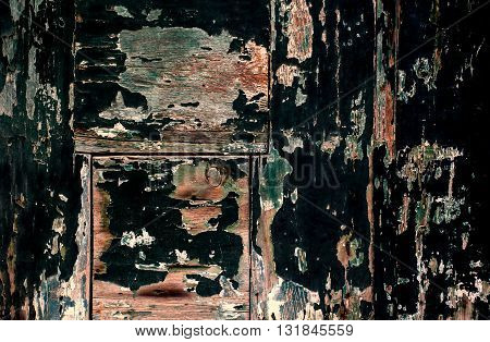 Wood Dusty Scratchy Texture / Abstract vintage wooden backdrop / Cracked Texture /