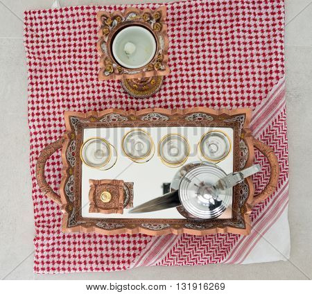 Traditional coffee in Dallah