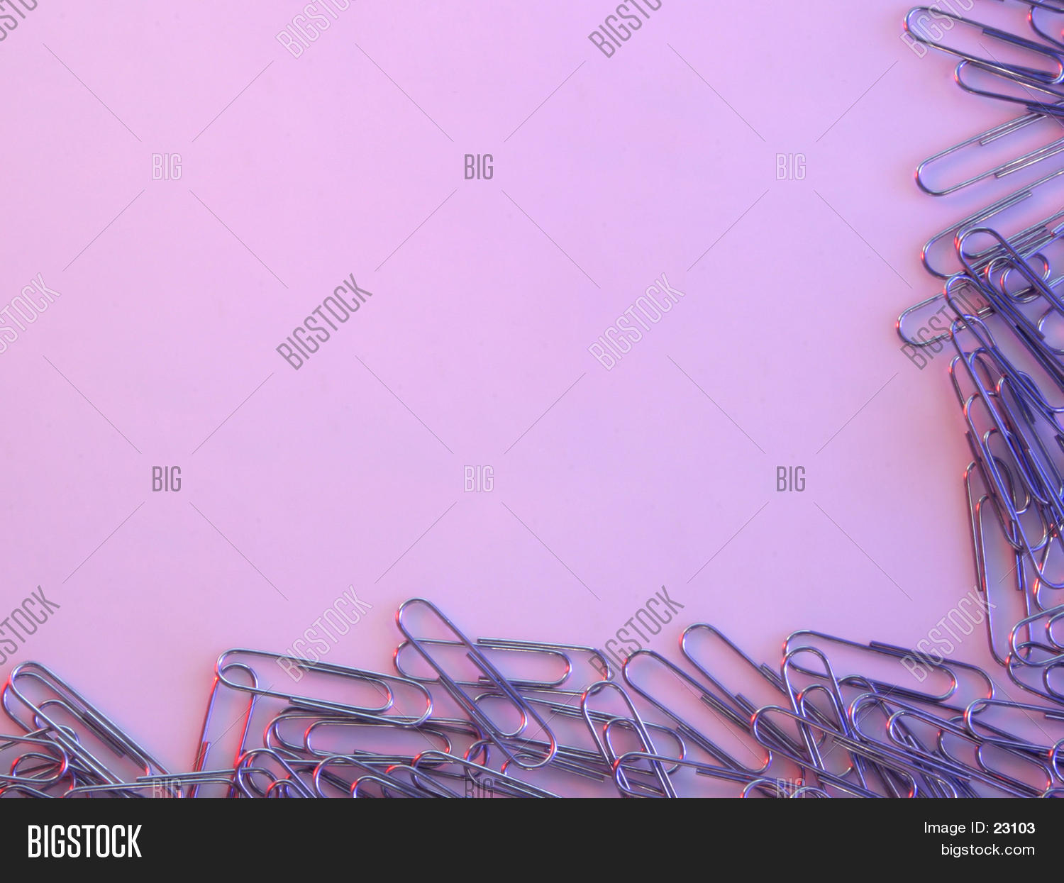Paper Clip Border Image & Photo (Free Trial) Bigstock