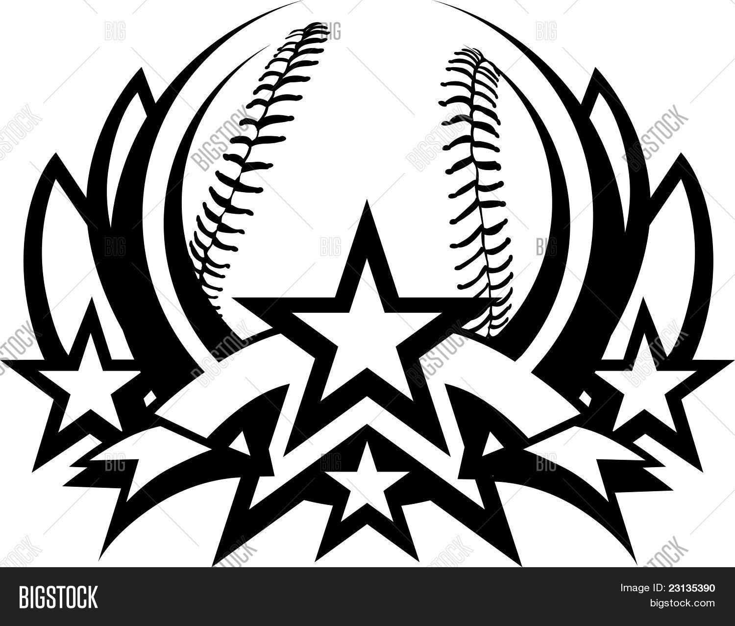 Baseball Vector Vector & Photo (Free Trial) | Bigstock