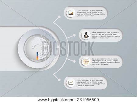 Abstract Digital Illustration Infographic. Vector Illustration Can Be Used For Workflow Layout, Diag