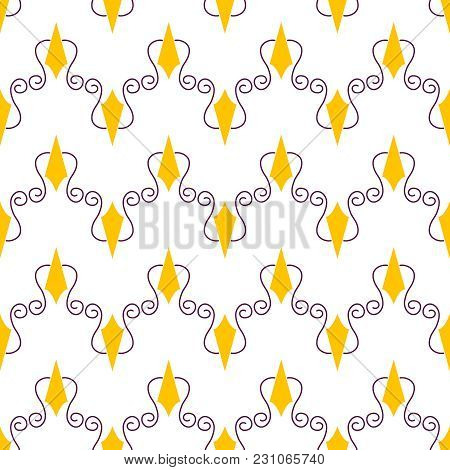 Vector Simple Seamless Geometrical Pattern For Design