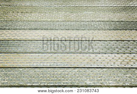 Old Steel Bridge Floor Texture For Background