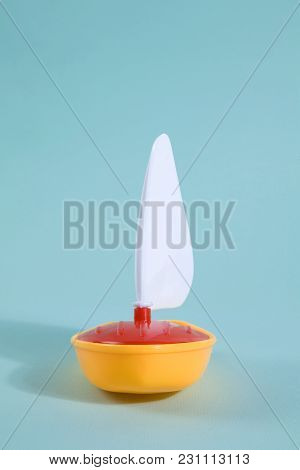 Boat Toy Lost At Sea