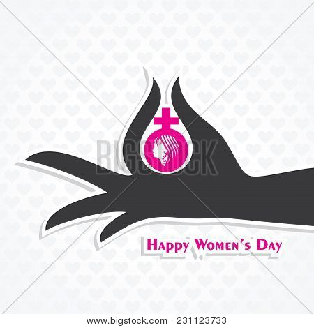 Vector Illustration Of International Women Day Stock Image And Symbols