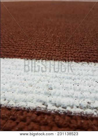 Close-up Of Track Surface With Texture Included