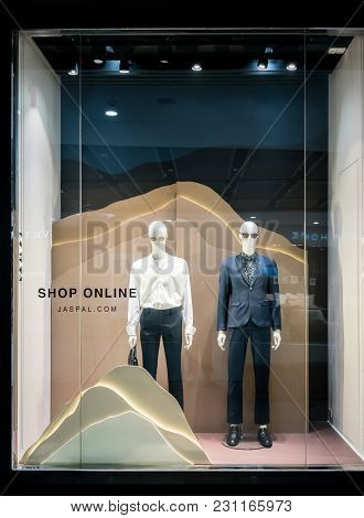Jaspal Man Shop At Emquatier, Bangkok, Thailand, Mar 8, 2018 : Luxury And Fashionable Clothing Brand