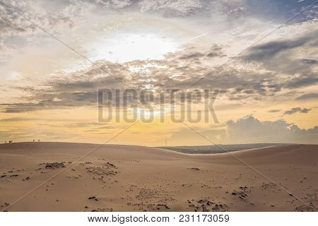 Sunset In The Dunes, Vietnam, Phantiet, Muine