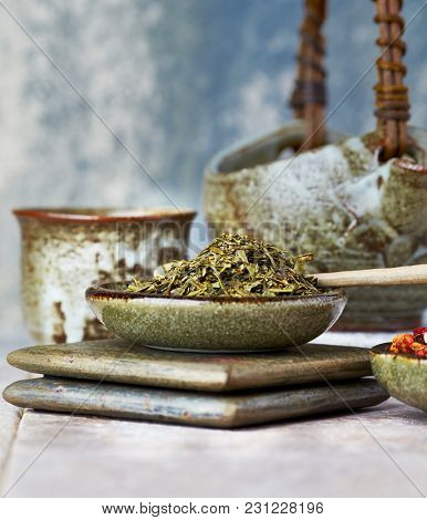 Sencha green Tea Leaves