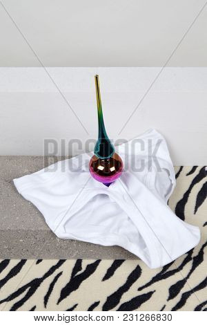 Y-front Topper Rainbow Christmas Tree