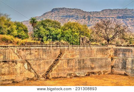 Bharat Mata Temple At Daulatabad Fort In The Maharashtra State Of India